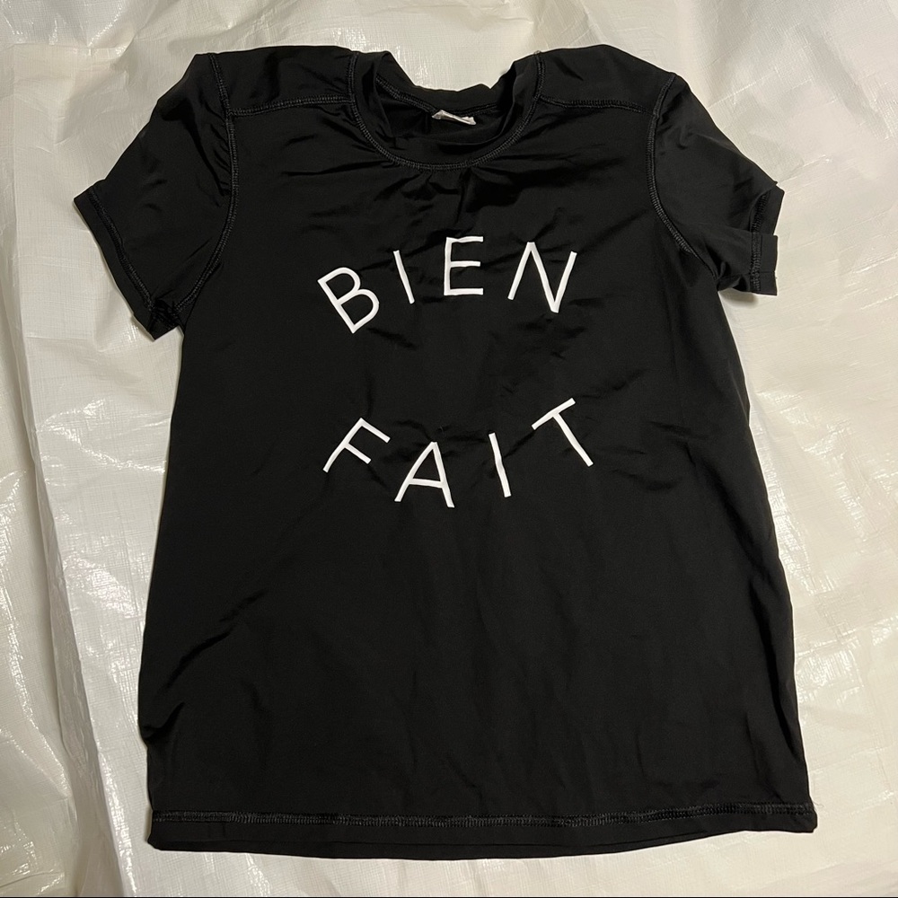 Madewell Bien Fait Short Sleeve Surf Tee Rashguard XS
